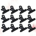 thumbnail image 3 of 30 Pcs Pinces à Notes Pinces à Classeur en Métal Pinces de Rangement Pratiques Pinces de Fixation Durables pour Restaurant Bureau Maison (38mm Noir), 3 of 5