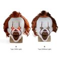thumbnail image 2 of FlkwoH Halloween Pennywise Scary Mask Scary Clown Full Face Horror Costume Party Festival Cosplay Decoración Prop para Adulto, Modelo: Tipo 1 - Modelo: Tipo 1, 2 of 5