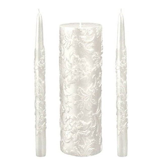 Amscan 170282 Unity Candle Set, Multisize, White