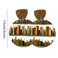 thumbnail image 6 of Fiaya Women Classic Books Shelves Drop Dangle Earrings, Bookcase Studs for Women, Creative Librarian Teacher Graduation Jewelry (B), 6 of 6