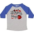 thumbnail image 3 of Inktastic Ladybug Hugs with Cute Ladybug and Flowers Boys or Girls Toddler T-Shirt, 3 of 5