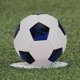thumbnail image 4 of Balón de fútbol s de tamaño 5 para entrenar a niños y hacer ejercicio al aire libre Azul negro Zulema Balón de fútbol, 4 of 6