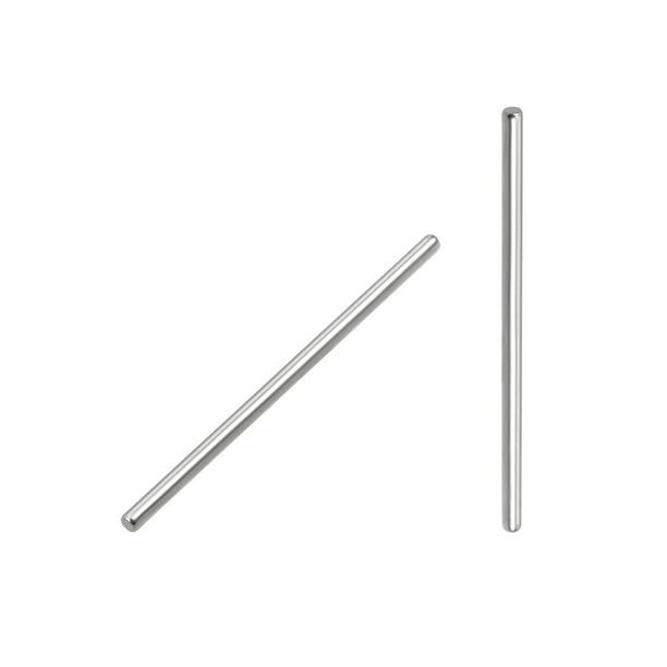 100Pcs 2mmx45mm Dowel Pin 304 Stainless Steel Wood Bunk Bed Dowel Pins