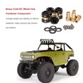 thumbnail image 3 of Tholdsy Combinador de cubo de rueda de 4 piezas, componente de conexión, accesorio profesional modificado, pieza de juguete automático, Kits de construcción modelo, 3 of 6