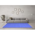 thumbnail image 3 of Ahgly Company Indoor Rectangle Abstract Blue Contemporary Area Rugs, 7' x 10', 3 of 4