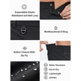 thumbnail image 5 of NORTHYARD Men's Cargo Shorts 9" Hiking Camping Golf Short Casual Travel Work Outdoor UPF 50+ Multipocket for Men Black XL, 5 of 8