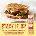 thumbnail image 4 of Land O Lakes Yellow Deli American Cheese Product, Deli Sliced to Order, 4 of 8