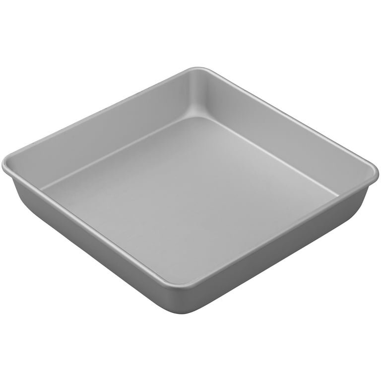 Square Cake Baking Mold Silver 10 X 10 Inch