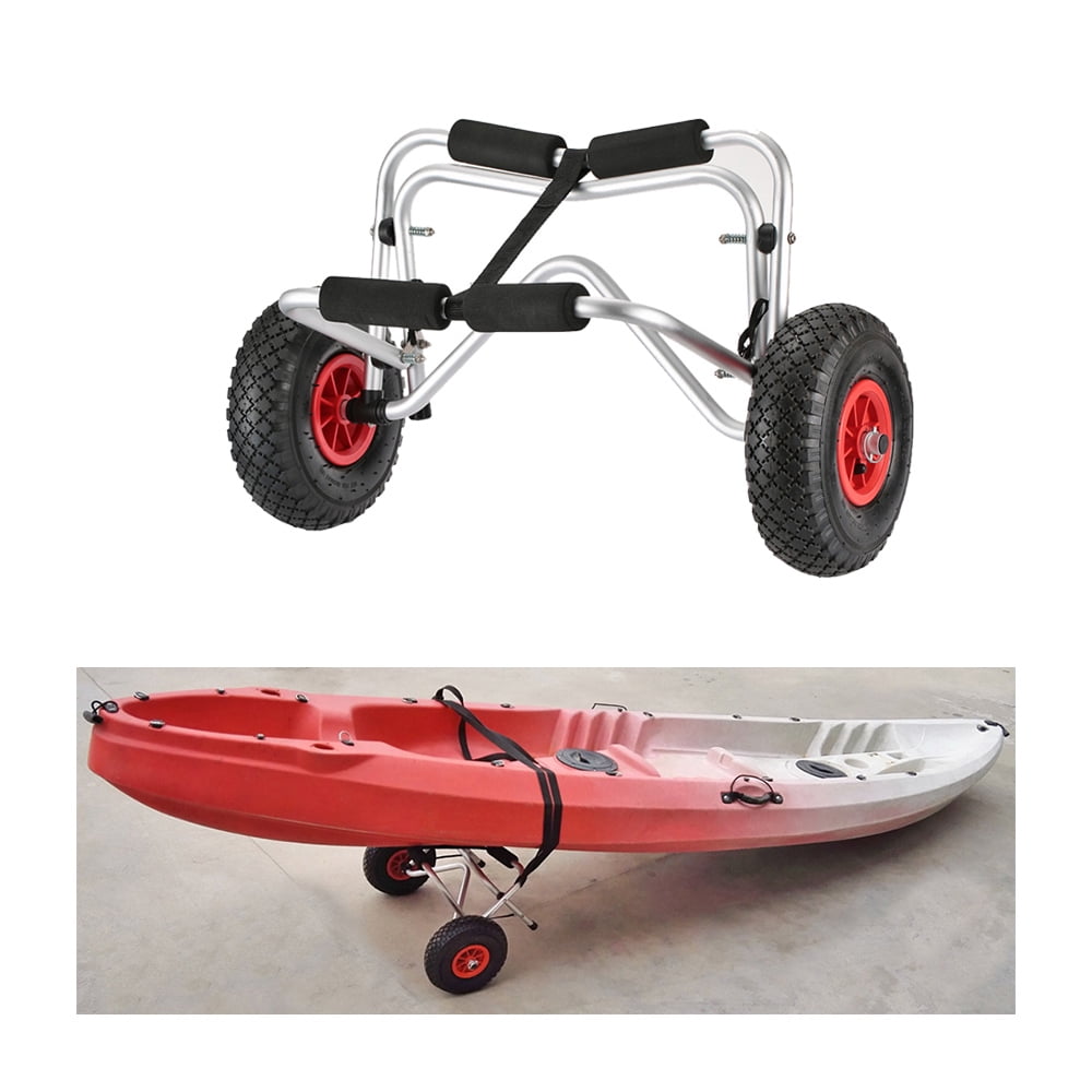 165lb Loading Capacity Foldable Kayak Trolley Energysaving Twowheeled