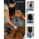 thumbnail image 5 of Cojín de asiento SitCushion de espuma viscoelástica ergonómica, negro, 5 of 9