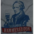 thumbnail image 2 of Funny Alexander Hammeredton Party Zip Up Hoodie Men's Women's Brisco Brands 2X, 2 of 6