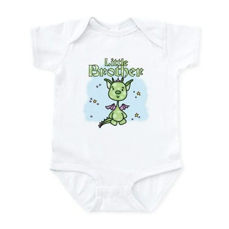 

CafePress - Lil Dragon Little Brother Infant Bodysuit - Baby Light Bodysuit Size Newborn - 24 Months