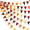 Banner, variant on 32Ft Orange Yellow Brown Fall Pennant Banner Fabric Triangle Flag Bunting Garland for Autumn Thanksgiving Wedding Birthday Outdoor Garden Hanging Decoration