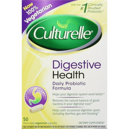 Culturelle Digestive Health Daily Probiotic, 50 (Best Probiotics For Ulcers)