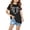 Black, variant on Toddler Boys Girls Summer Cotton T-shirt Fashion Cute Printed Casual Short Sleeve Cotton Tops Shirts Toddler Clothes Black