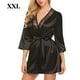 thumbnail image 1 of Sexy camisón mujeres niñas encaje albornoz camisón ropa de dormir vestido, negro, xxl Sweethay AP001162-20B, 1 of 7