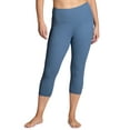thumbnail image 4 of RBX Active Women's Plus Size Squat Proof Capri Legging With Pockets, 4 of 6