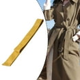 thumbnail image 6 of Milageto Women Overcoat Waist Belt Casual Trendy Coat Belt for Dress Overcoat Sweater yellow, 6 of 8