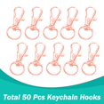 thumbnail image 2 of Ganchos Giratorios con Broche Segauin 100PCS Oro Rosado 32mm, 2 of 6