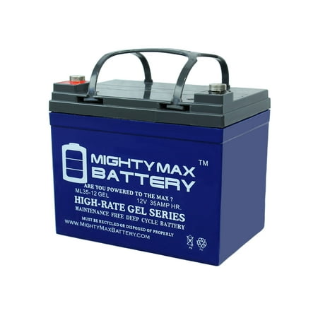12V 35Ah GEL Battery Replacement for Inverters, (Best Battery For Inverter 2019)