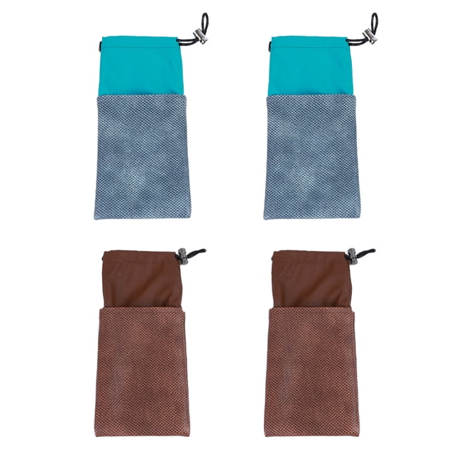 Bolsa para gafas, tela de cáñamo de algodón, funda para gafas simple retro creativa