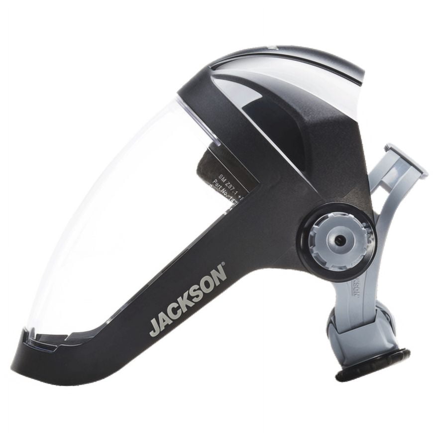 Jackson Safety Premium Ratcheting Headgear Face Shield with Clear Tint Anti-Fog