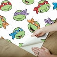 thumbnail image 6 of Teenage Mutant Ninja Turtles Character Faces Peel and Stick Wallpaper, 6 of 7