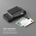 thumbnail image 6 of VRS Design Phone Case for Google Pixel 6, [Damda Glide Pro] Sturdy Semi Auto Card [4 Cards] Wallet Phone Case (Black), 6 of 9