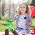 thumbnail image 1 of HOARBOEG Easter Wreath Simulation Flower Hair Ornament Flower Children Adult Clearance Sale, 1 of 4