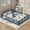 Mist Blue, variant on Twin Floor Bed, Solid Wood Multifunctional Montessori Bed Frame with Safety Guardrails, Without Door, Easy Assemble,Light Espresso