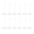 thumbnail image 1 of White Plastic Doll Stand Rack with Adjustable Waist Support for Firm Display and Smooth Surface Stability 12 Pcs, 1 of 8