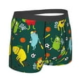 thumbnail image 3 of Balery Sport Monster Men's Boxer Briefs, Soft and Breathable Cotton Underwear with nylon Waistband-XX-Large, 3 of 9