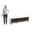thumbnail image 4 of Mueble TV 75" Kappesberg 180cm con 3 Puertas Blanco/Negro, 4 of 10