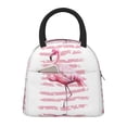 thumbnail image 2 of Logiee Flamingo Print Lunch Bag for Women & Men,Adult Insulated Lunch Box,Food Lunch Containers,Reusable High Capacity Lunch Tote Bags for Work, Travel, Outdoor, 2 of 9