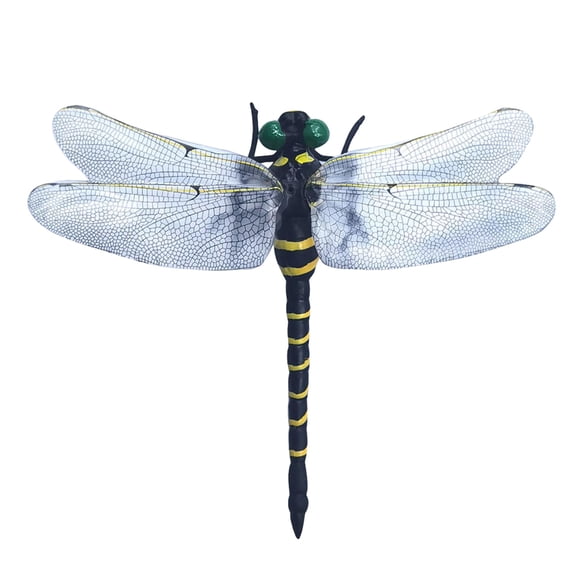 Dragonfly Repellent Clip 4.72*4.72 Inches, Realistic Pvc Dragonfly Garden Decoration Model Toy, Outdoor Activity Companion, Indoor And Outdoor Decoration Crafts.