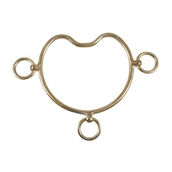 Jacks 966 Solid Brass Chifney Bit - 5 in.