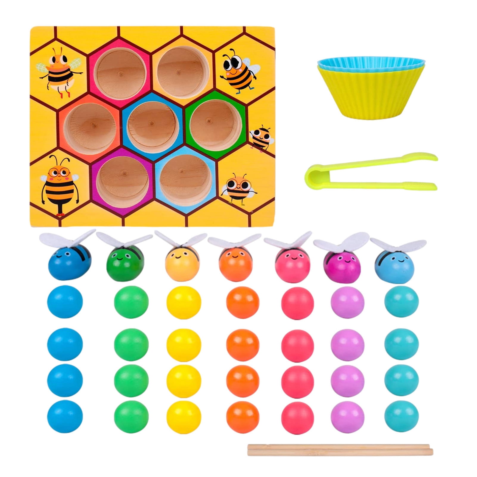 Details about   Montessori Educational Concentration Game Training Fine Motor Activities