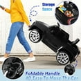 thumbnail image 5 of Chevrolet Silverado EV 12V Kids Ride on Car, Wisairt Battery Powered Electric Vehicle w/ Remote Control (Black), 5 of 10