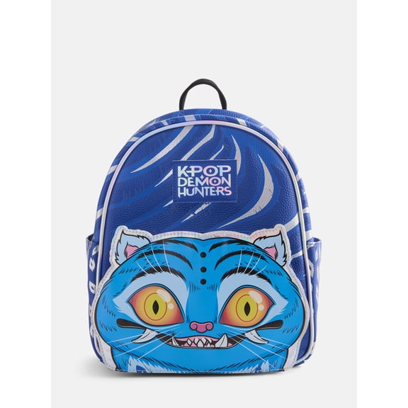 KPop Demon Hunters Girls 10.5" Derpy Mini Backpack, Blue