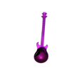 thumbnail image 1 of Ramiter Stainless Steel Guitar Spoon Coffee Spoon Stirring Spoon Titanium Plated Ice Bar Music Bar Spoon Creative Small Gift Dinning Room Table Setting, 1 of 5