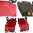 thumbnail image 5 of MZORANGE 1 Pair Rear Bumper Reflector Light LED Brake For 2014-2018 2019 Toyota Highlander, TO1185108, 81480-0E020, TO1184108, 81490-0E020, 5 of 9