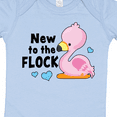 thumbnail image 4 of Inktastic New to the Flock Cute Baby Flamingo Boys or Girls Baby Bodysuit, 4 of 5