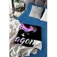 thumbnail image 2 of Just A Girl Who Loves Dragon Blanket,Flannel Throw Blanket Ultra Soft Micro Lightweight Flannel Blanket Bed Couch Living Room All-Season 30"x40", 2 of 6
