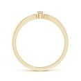 thumbnail image 2 of ANGARA Natural Tapered Diamond Promise Ring in 14K Yellow Gold for Women (Size-2.3mm| Color-I-J| Clarity-I1-I2) | April Birthstone, Anniversary, Jewelry Gift for Women | Natural Diamond Ring, 2 of 7