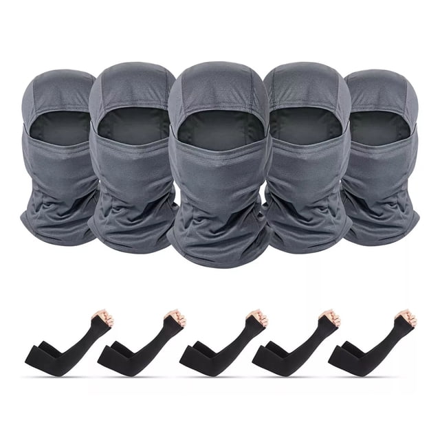Balaclava 5 Pack Full - Pasamontañas Militar Táctico Bandana