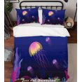thumbnail image 2 of 3D Medusa Rosa Funda de edredón Juego de ropa de cama Fundas de almohada 115, 2 of 2