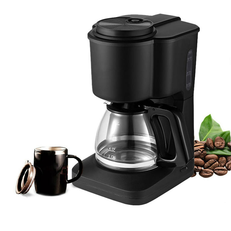 Coffee Maker Small Home Portable Automatic American Drip 600W Large  Capacity Office Household Coffee Maker 