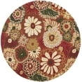 thumbnail image 2 of SAFAVIEH Jardin JAR812A Handmade Orange / Multi Rug, 2 of 6