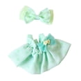 thumbnail image 3 of Lindo disfraz de muñeco de peluche, accesorio para muñeco de peluche, disfraz para juego de simulación, juguete de peluche para niña verde, 3 of 9