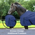 thumbnail image 3 of Resistance Horse Turnout Blanket 600D Waterproof, 200g Polyfill Winter, Multiple Sizes, 3 of 7